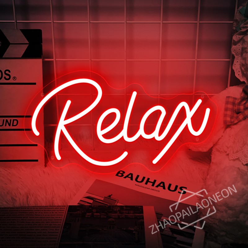 Party Games Shop - Relax LED Neon Signs Massage Shop
