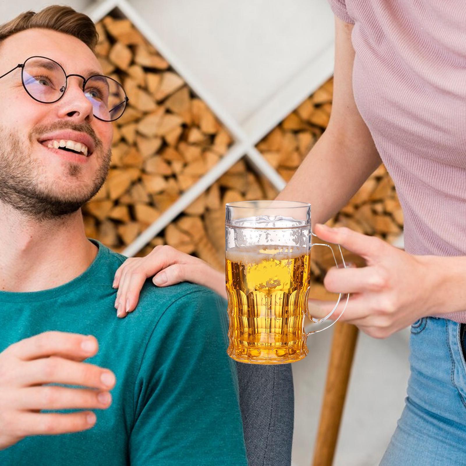 450ml Funny Fake Beer Mug Real - Party Family Games recension och pris