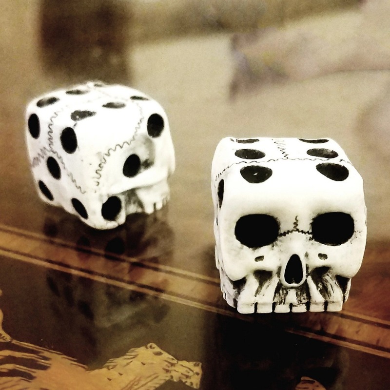 5/10pcs Skeleton Dice Magic Sc - Party Games No Supplies recension och pris