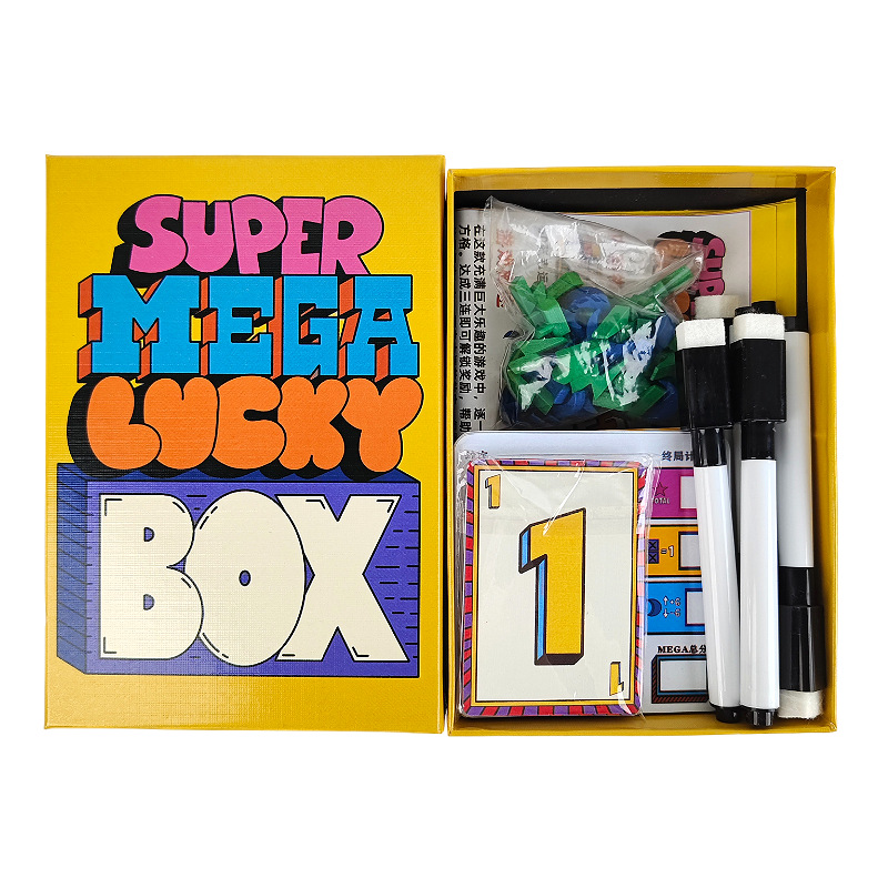 Super Mega Lucky Box Board Gam - Party Family Games recension och pris