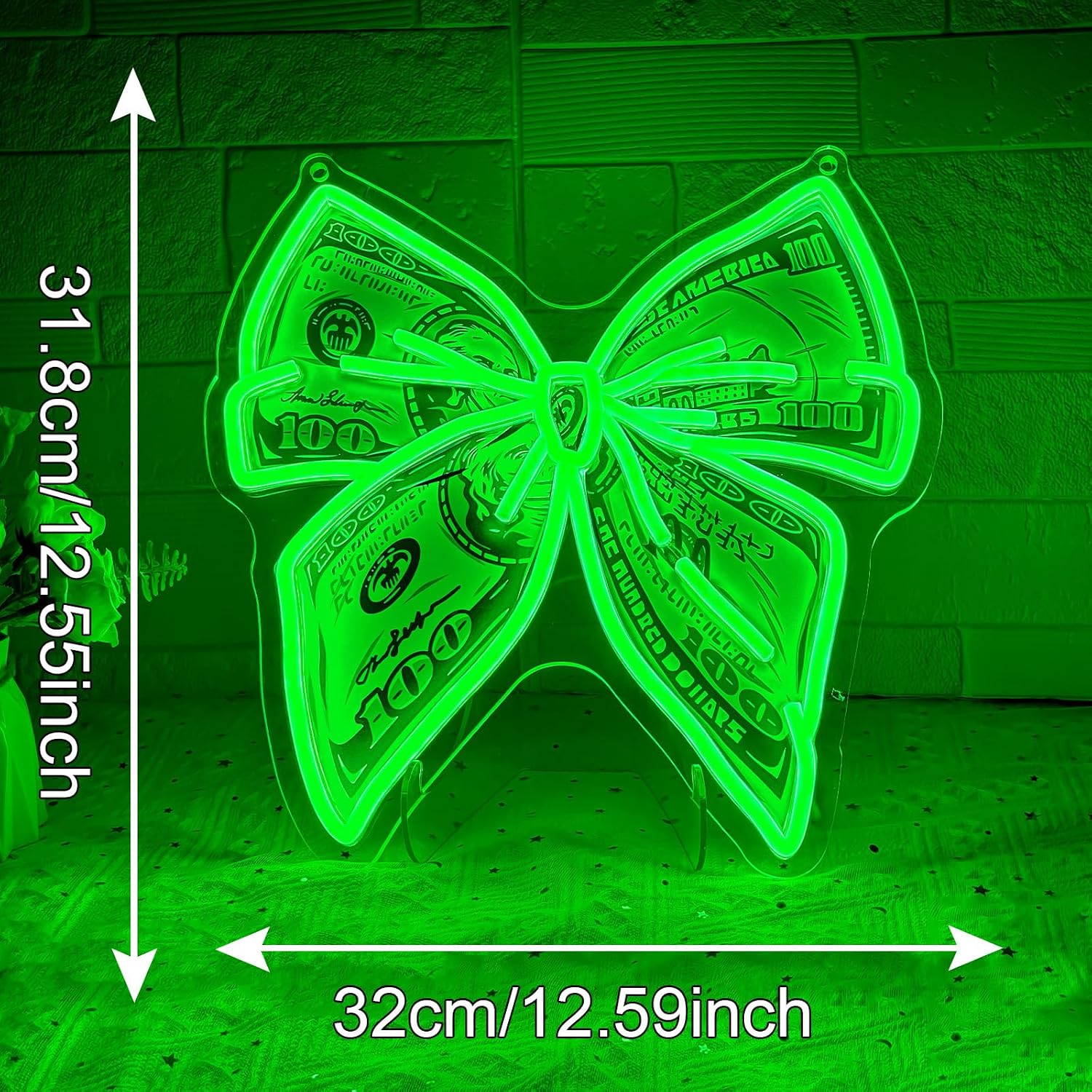 Money Neon Sign USB Powered LE - Party Games Shop recension och pris
