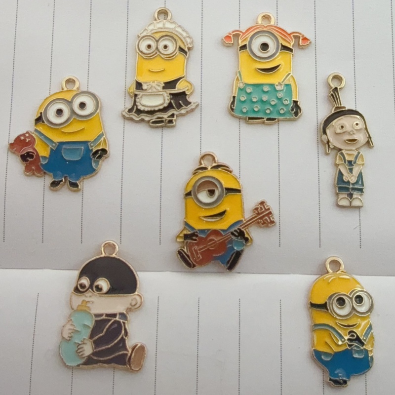 10pcs alloy drip oil cartoon p - Party Games Birthday recension och pris