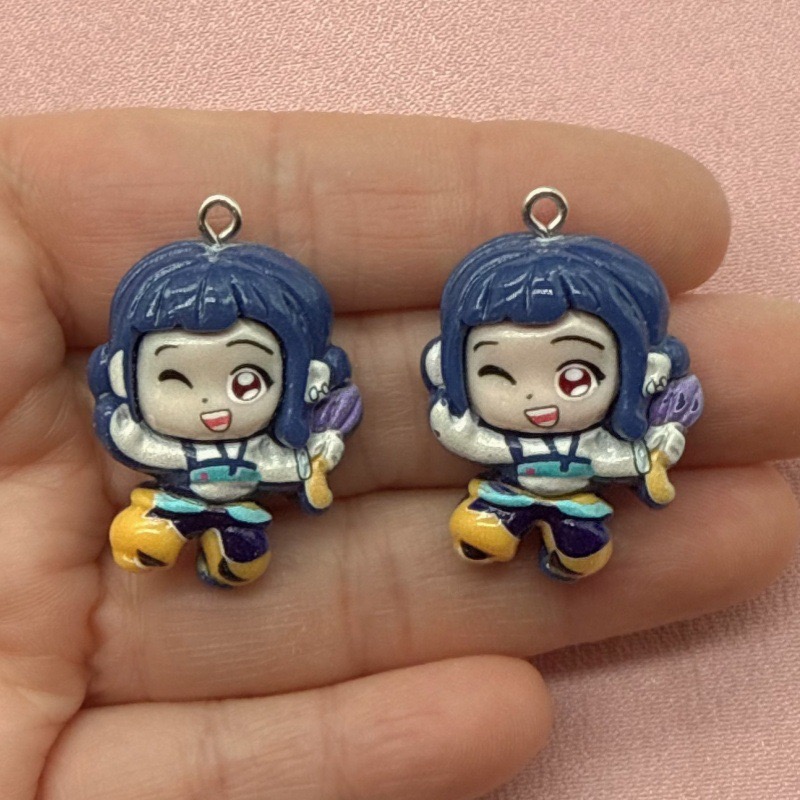10pcs resin cartoon pendant, D - Party Games Birthday recension och pris
