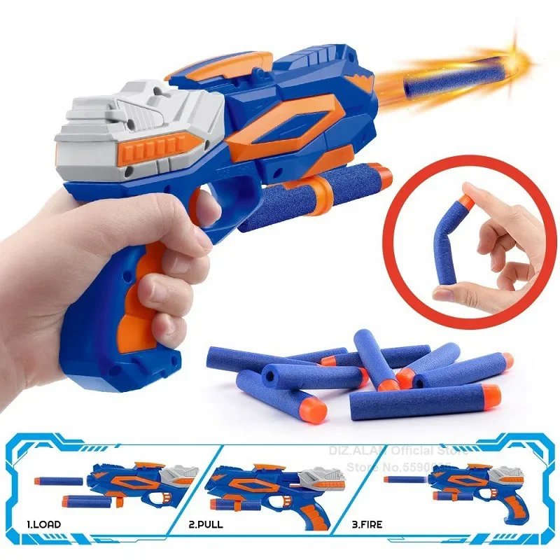 Children Electric Shooting Tar - Party Games Kids Birthday recension och pris
