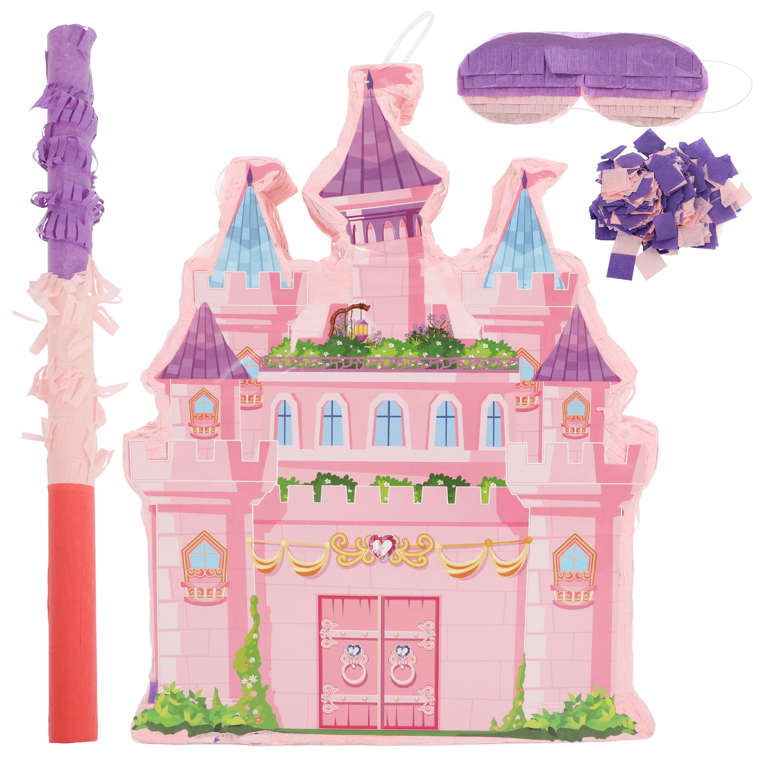 1Set Princess Castle Pinata Ha - Party Games Kids Birthday recension och pris
