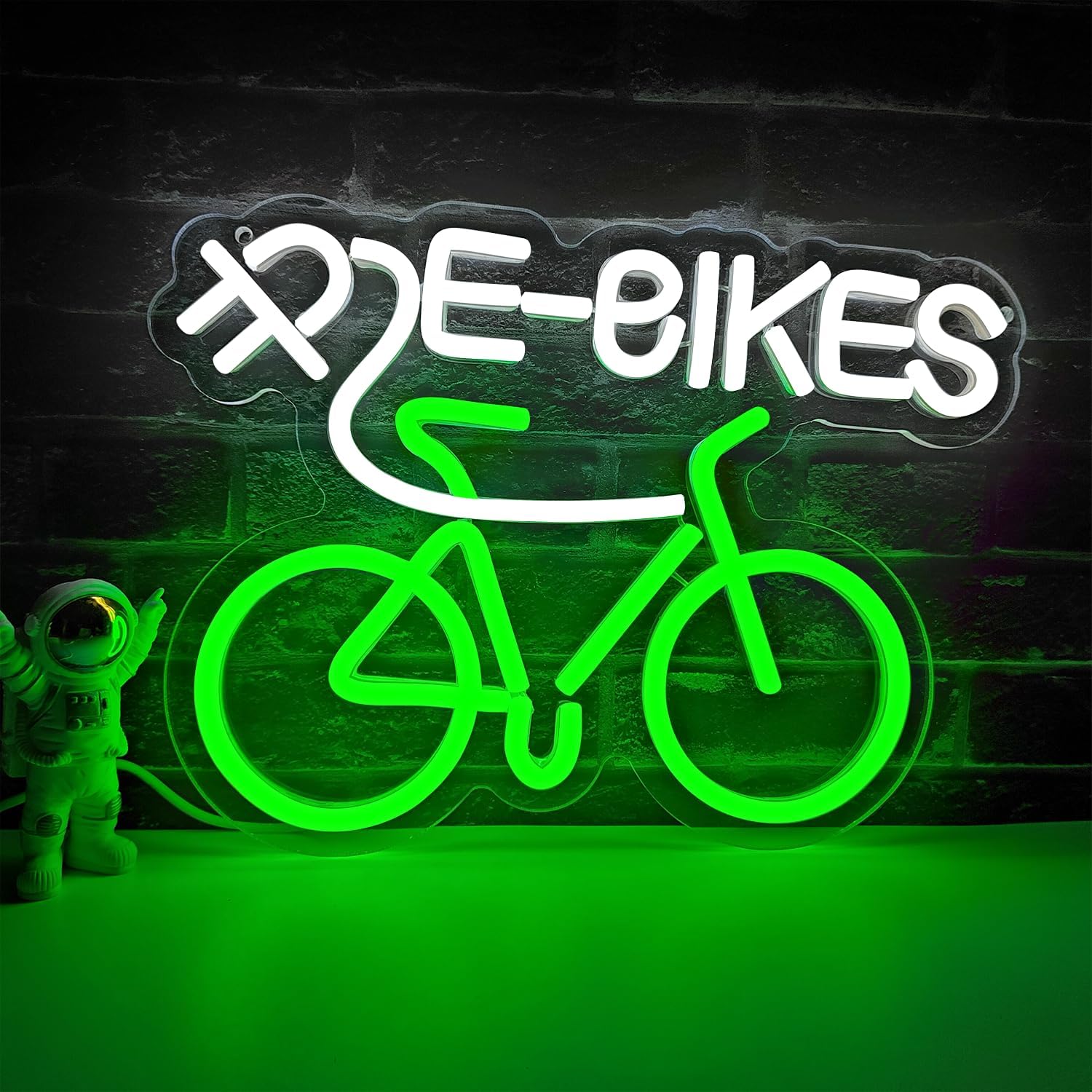 Bicycle Neon Sign USB Dimmable - Party Games Shop recension och pris