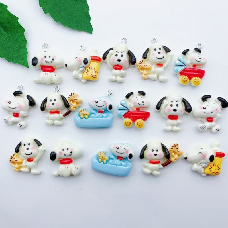 12pcs resin cartoon dog pendan - Party Games Birthday recension och pris