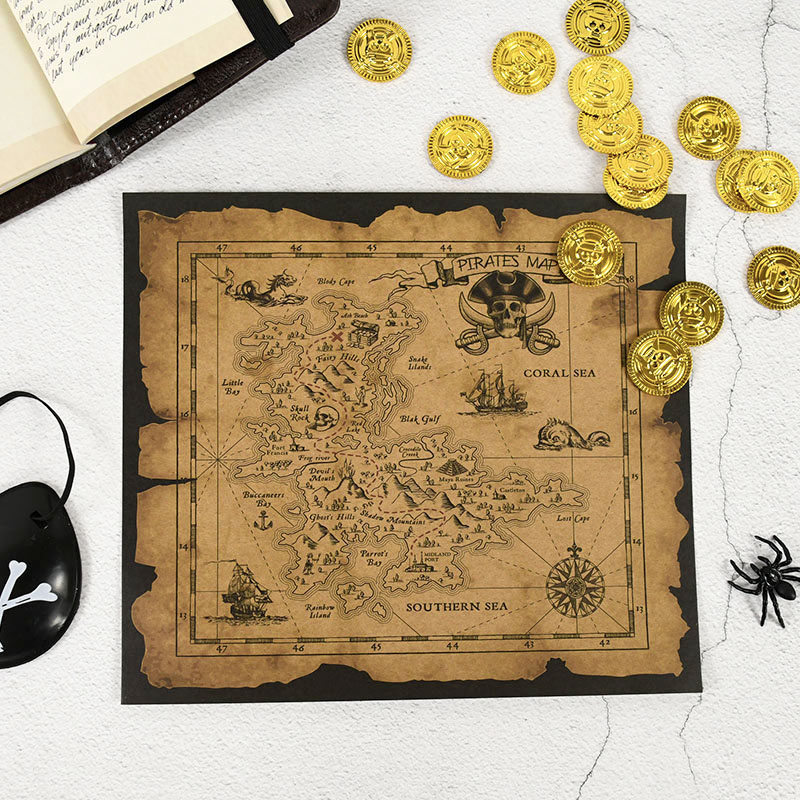Pirate Adventure Treasure Hunt - Party Games No Supplies recension och pris