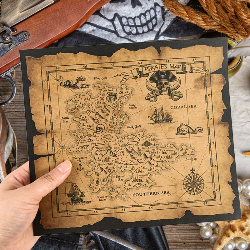 Pirate Adventure Treasure Hunt - Party Games No Supplies recension och pris