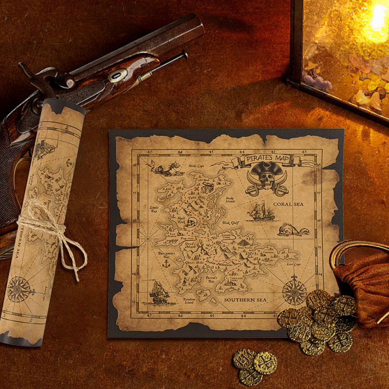 Pirate Adventure Treasure Hunt - Party Games No Supplies recension och pris
