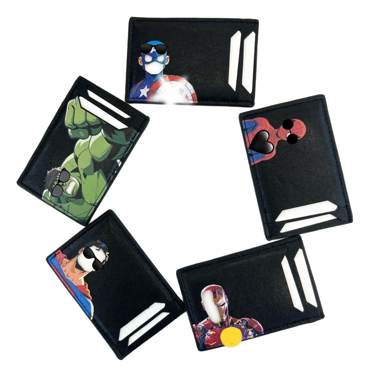 Marvel Hulk Captain America Pu - Scavenger Hunt Card recension och pris