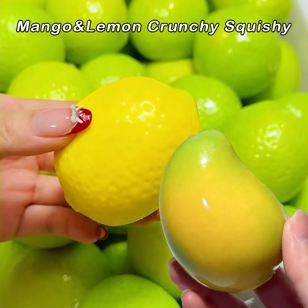 Handmade Crispy Lemon Stress B - Party Games Birthday recension och pris