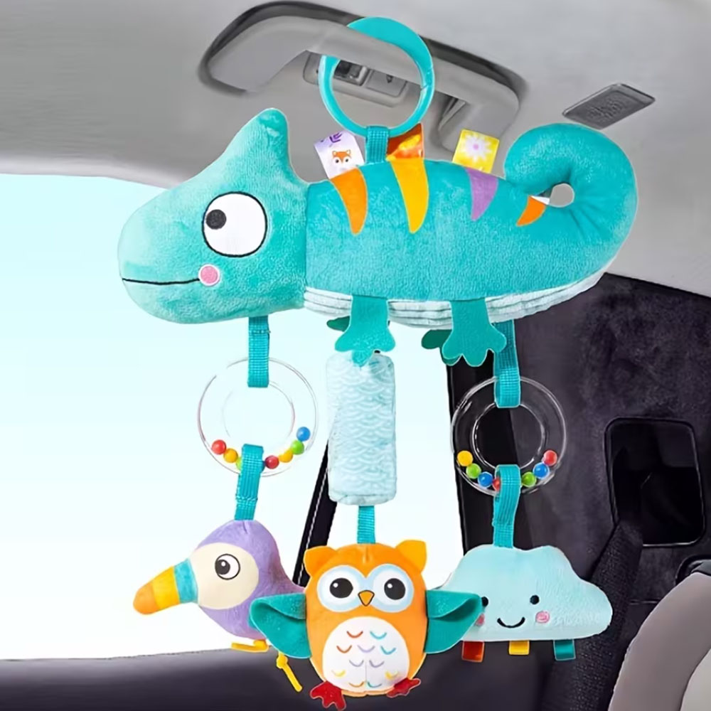 Soft Cartoon Animal Hanging Ra - Party Games Baby Shower recension och pris