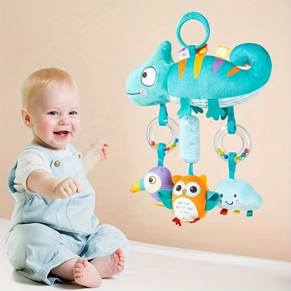 Soft Cartoon Animal Hanging Ra - Party Games Baby Shower recension och pris