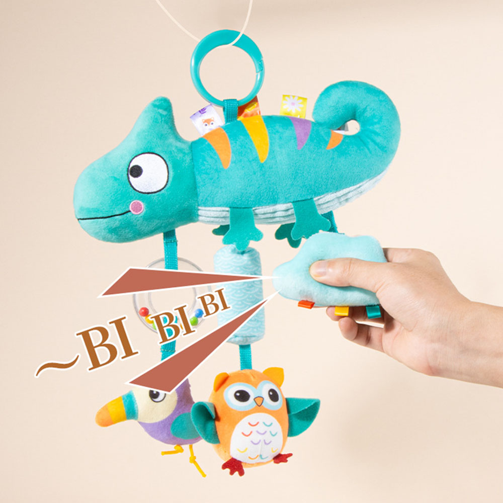Soft Cartoon Animal Hanging Ra - Party Games Baby Shower recension och pris