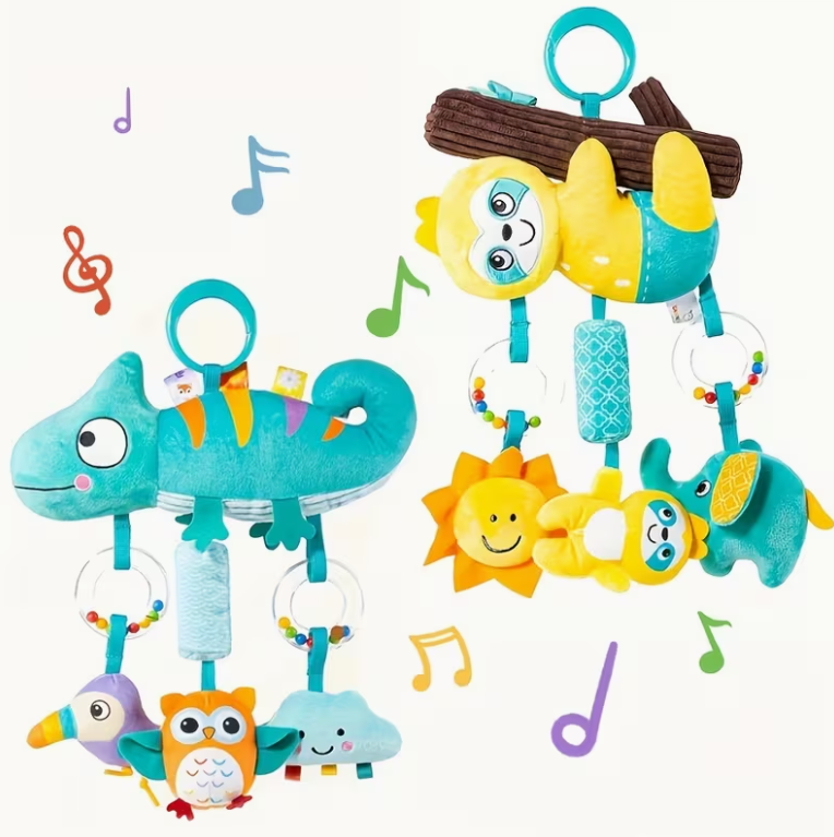 Soft Cartoon Animal Hanging Ra - Party Games Baby Shower recension och pris