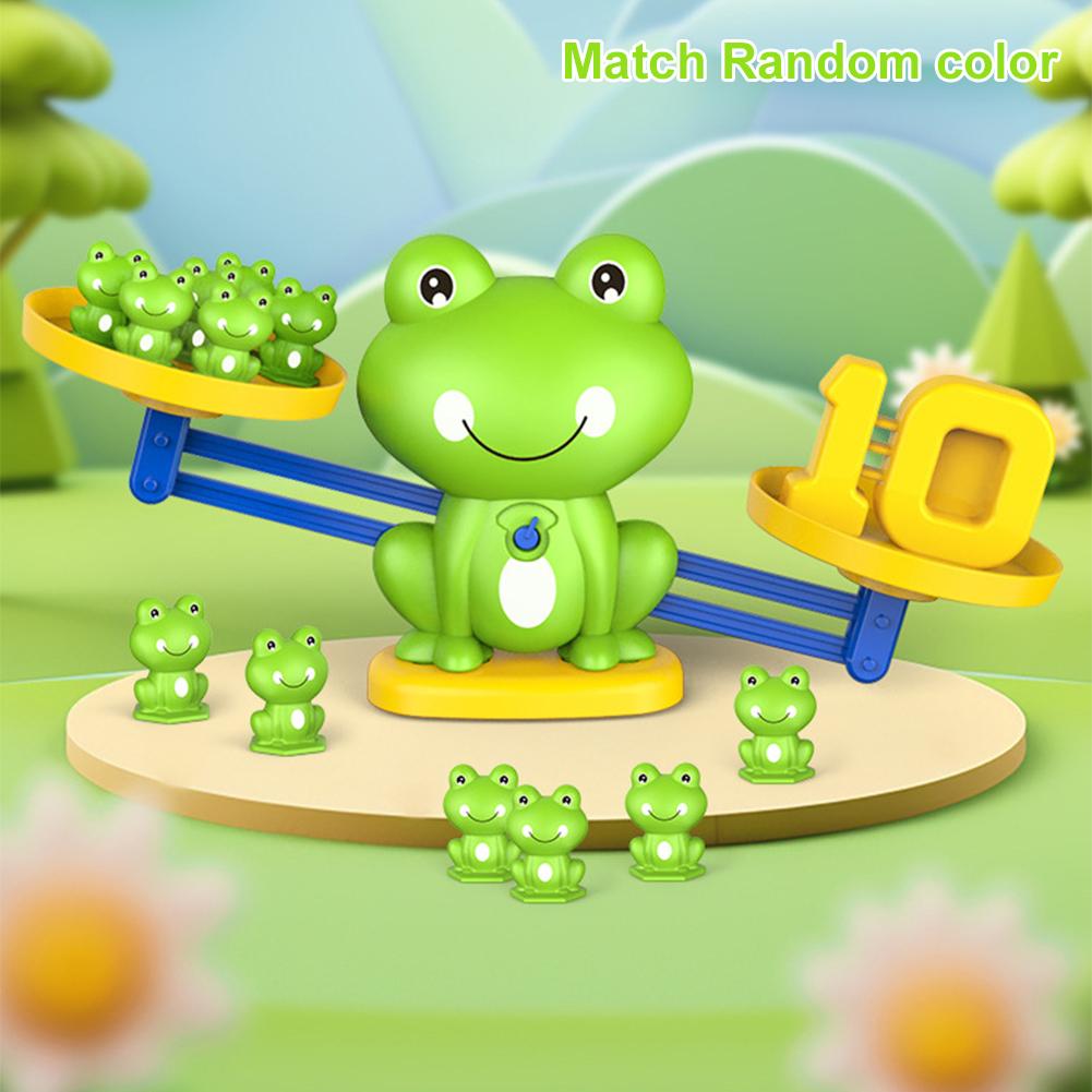 1Set Frog Balance Scale Cards  - Party Games Kids Birthday recension och pris