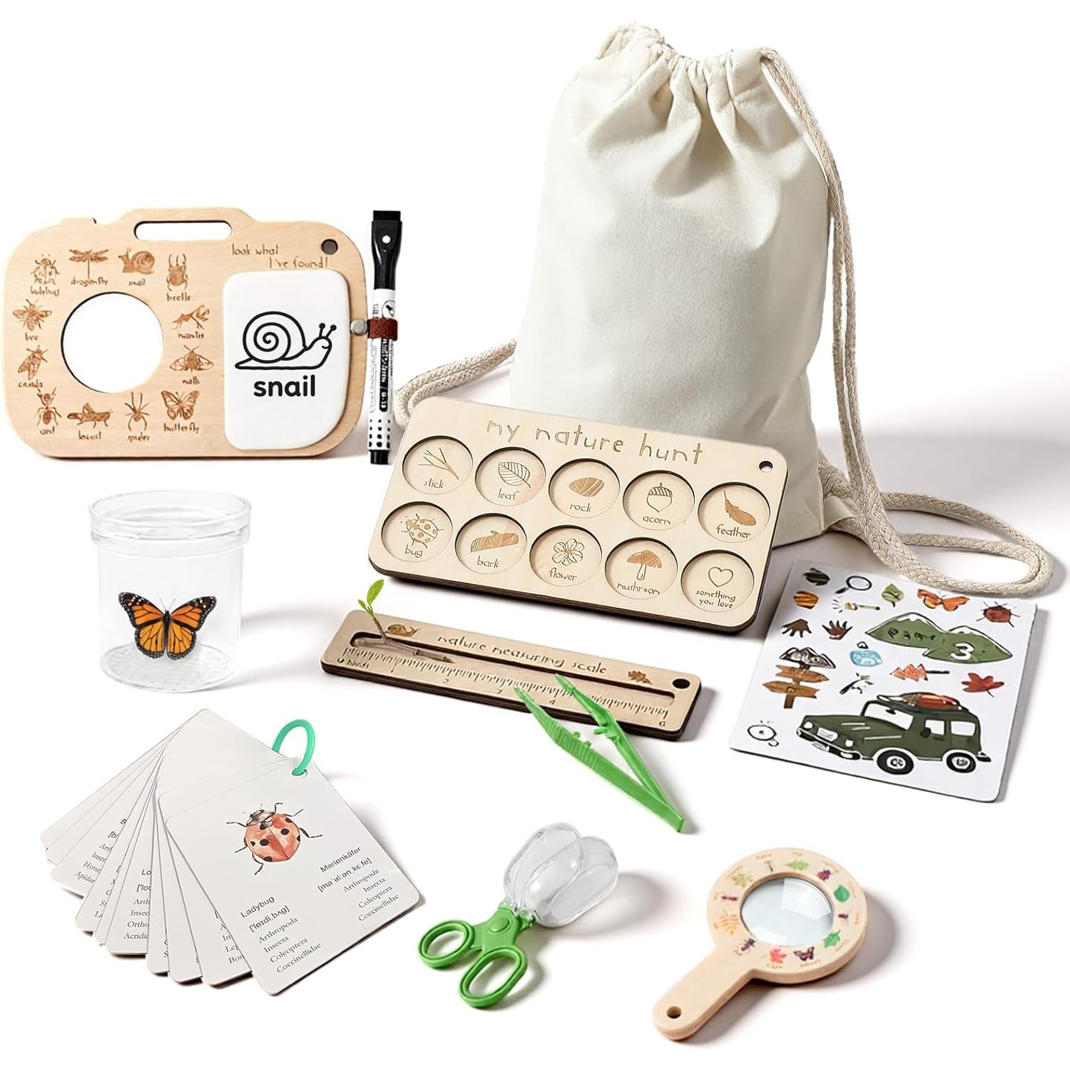 Bug Catcher Kit for Kids with  - Scavenger Hunt Card recension och pris