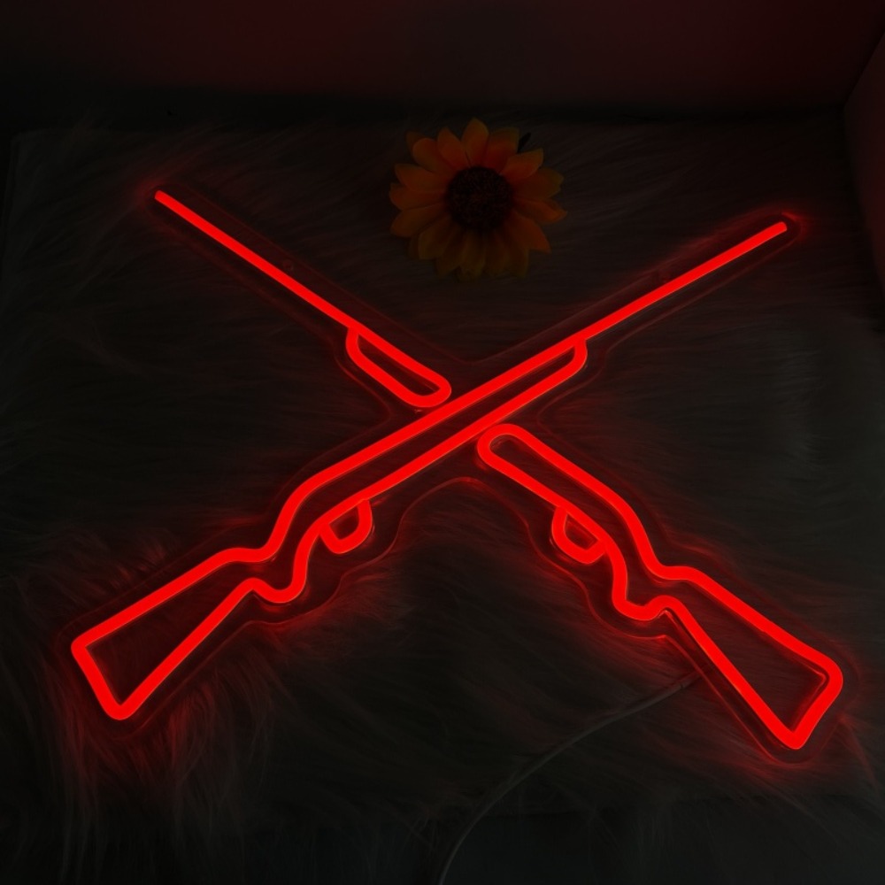 Double Guns Neon Lights, Wall/ - Party Games Shop recension och pris