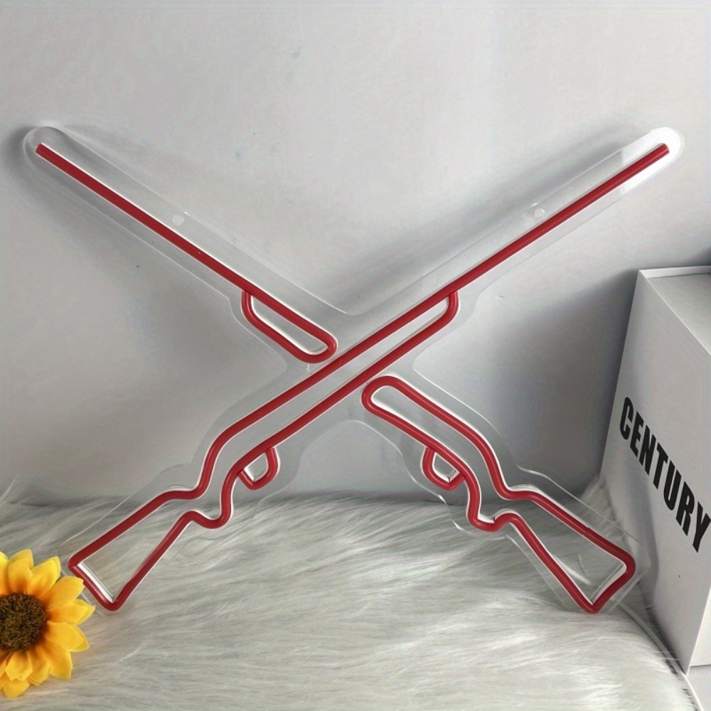 Double Guns Neon Lights, Wall/ - Party Games Shop recension och pris