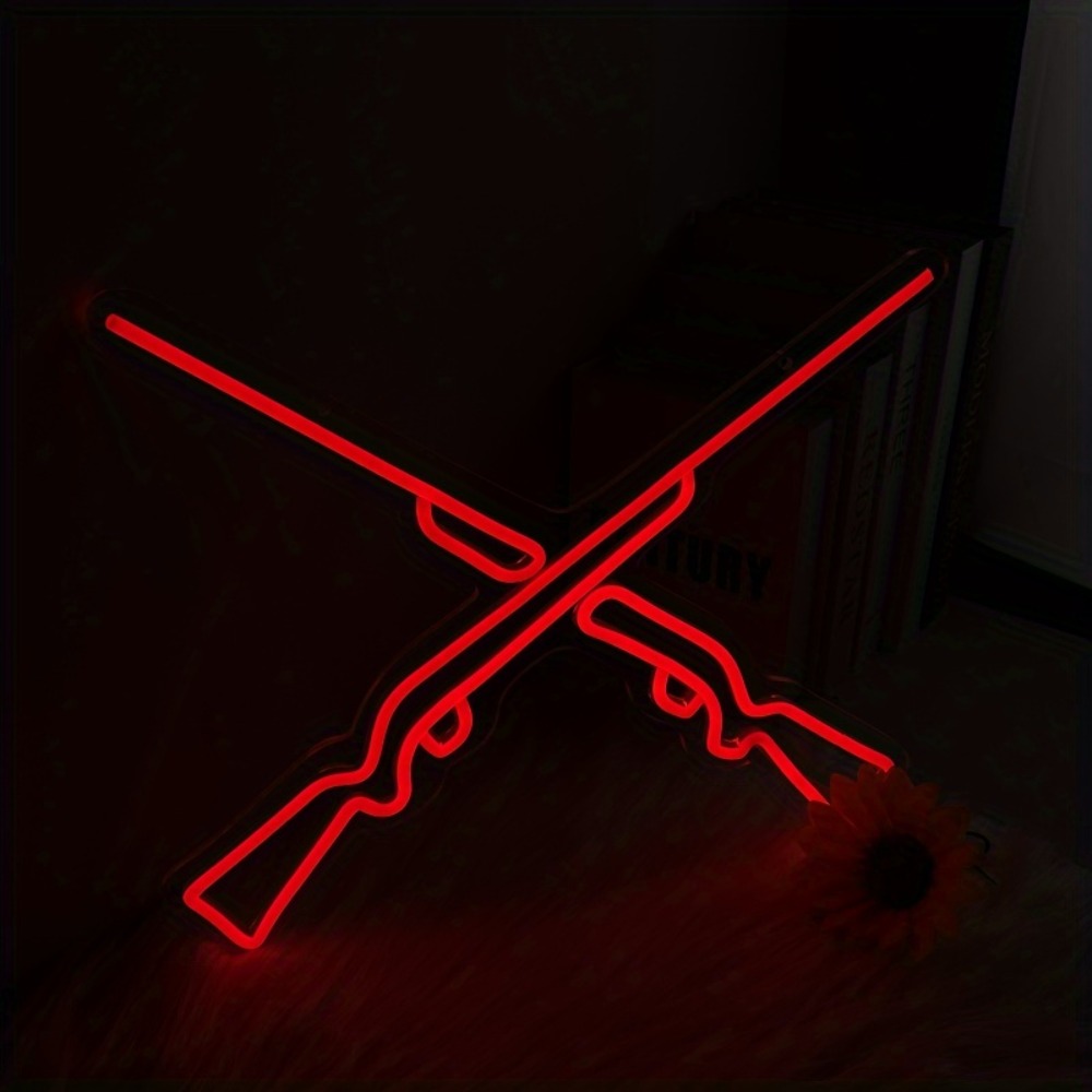 Double Guns Neon Lights, Wall/ - Party Games Shop recension och pris